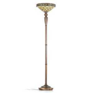 Stojací lampa Diamond v Tiffany stylu