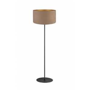 Stojací lampa Golden Roller béžová/zlatá