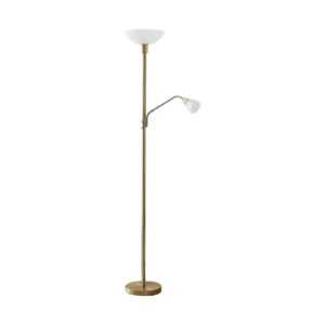 Stojací lampa Jost se čtecím světlem