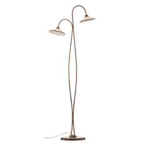 Stojací lampa Rosina 2 keramická stínidla
