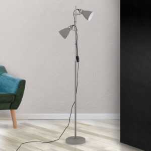 Stojací lampa School se dvěma spoty