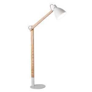 Stojací lampa Sveva ze dřeva