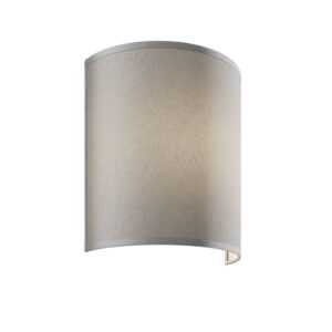 Stolní lampa Alice s šedým stínidlem