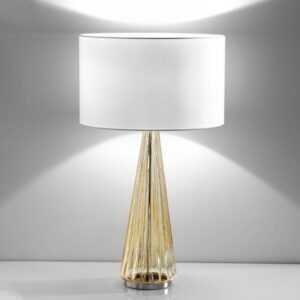 Stolní lampa Costa Rica stínidlo bílé