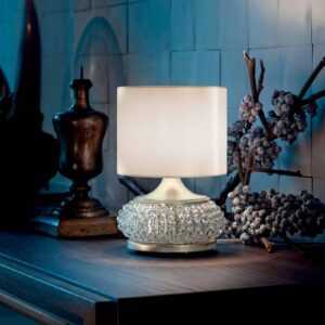 Stolní lampa Galà 22 cm slonovina/zlatá