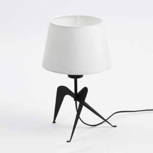 Stolní lampa Lola s látkovým stínidlem