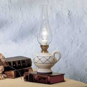 Stolní lampa Rustico ve venkovském stylu