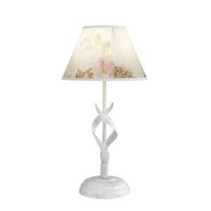 Stolní lampa Sara s květinovým vzorem