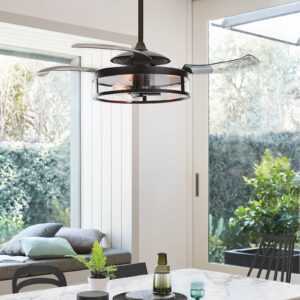 Stropní ventilátor Fanaway Classic světlo černá