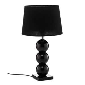 Textilní stolní lampa Fulda