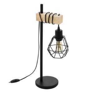 Townshend 5 stolní lampa s klecovým stínidlem