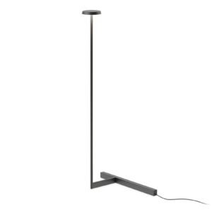 Vibia Flat LED stojací lampa výška 100 cm černá