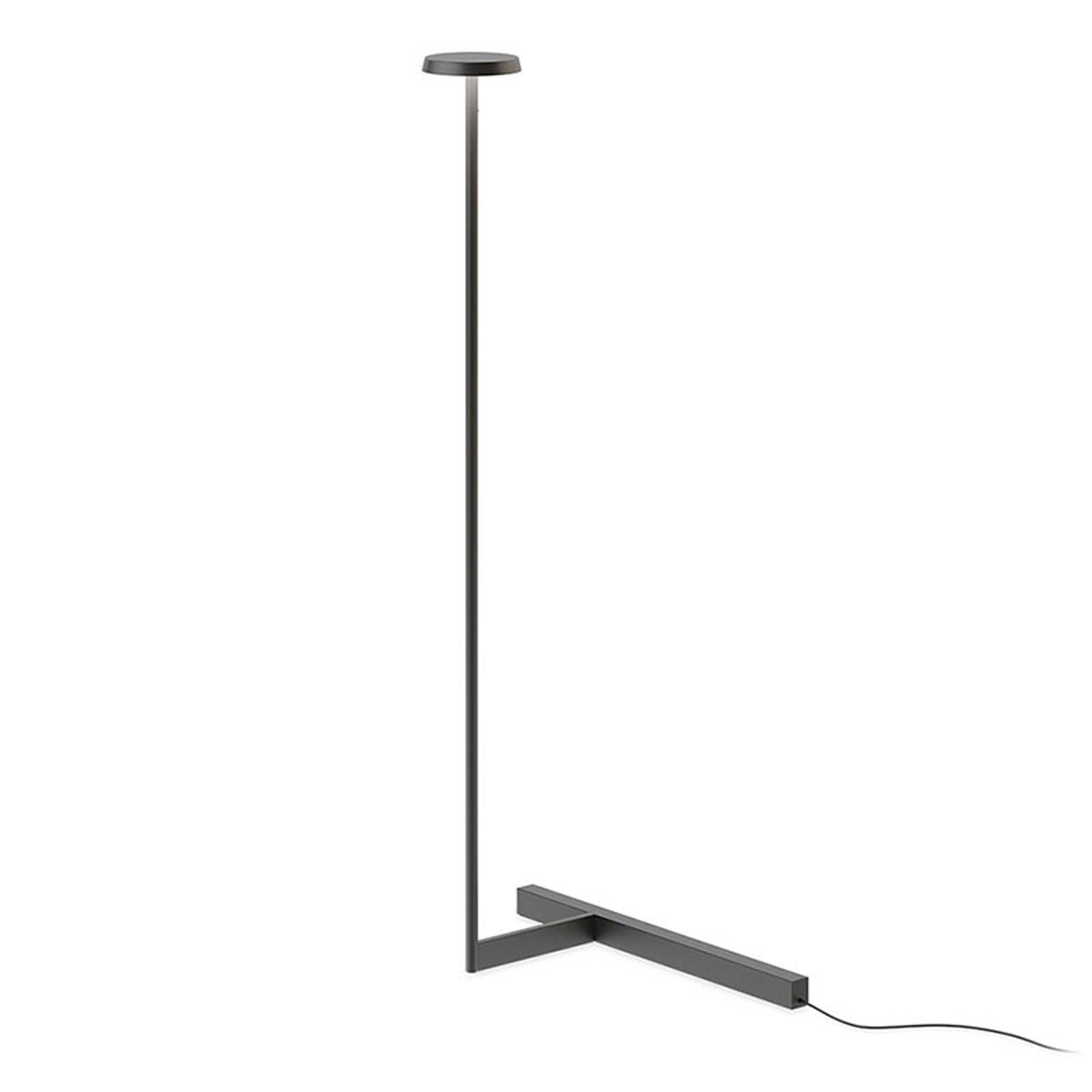 Vibia Flat LED stojací lampa výška 100 cm černá