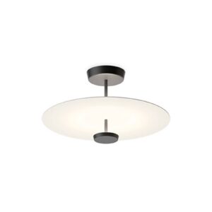 Vibia Flat LED stropní světlo 2 zdroje Ø 55cm bílá