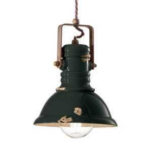 Závěsné světlo C1691 industriální design černé