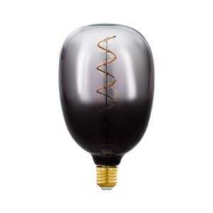 LED žárovka E27 4W T120 1 800K filament smoky dim