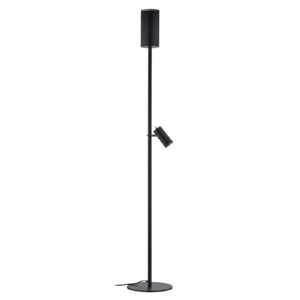 Stojací lampa Polo nastavitelná čtecí světlo černá